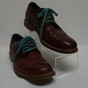 COLE HAAN Leather Wing Tip Shoes Size 10M